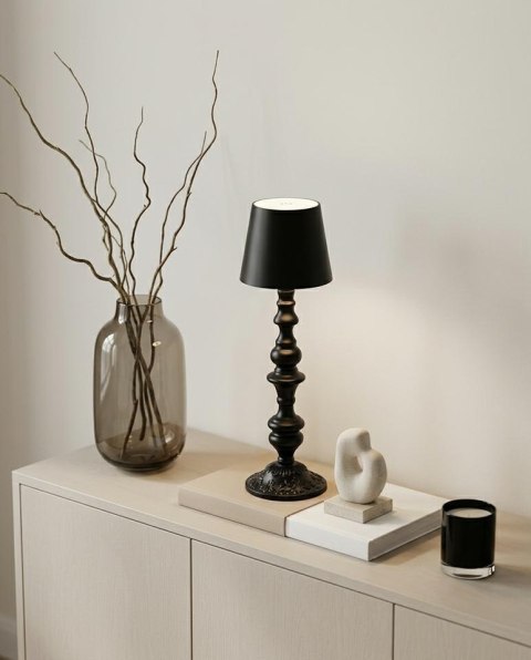 King Home Lampka przenośna / nocna SHP STATE czarna