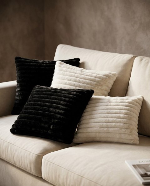 King Home Poduszka dekoracyjna SHP LINE czarna