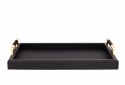 King Home Taca dekoracyjna SHP PORTO czarna