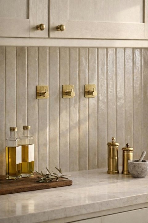 King Home Zestaw 2 haczyków samoprzylepnych SHP BAROLO złoty