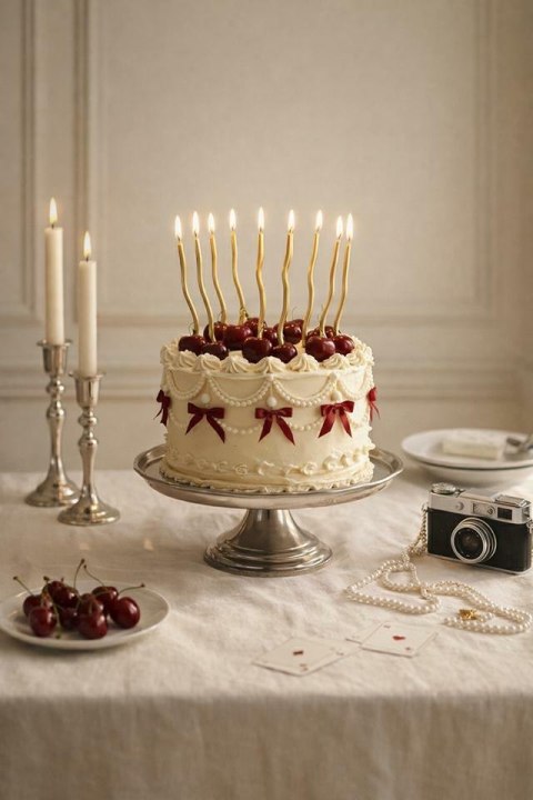 King Home Zestaw 36 świeczek SHP TWIST złoty