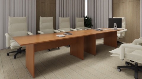 Meble Biurowe Stoły Silver ST-190 Stół konferencyjny buk bawaria