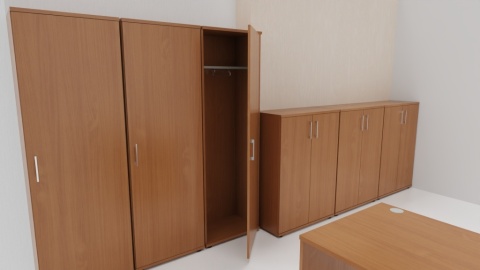 Meble Biurowe Szafy Silver S60-5 buk bawaria