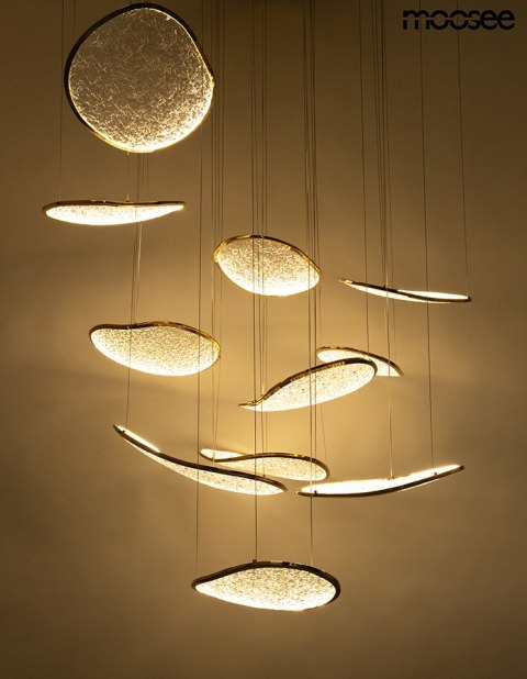 Moosee MOOSEE lampa wisząca MEDUSA złota