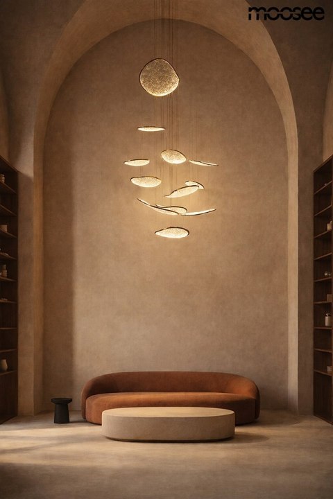 Moosee MOOSEE lampa wisząca MEDUSA złota