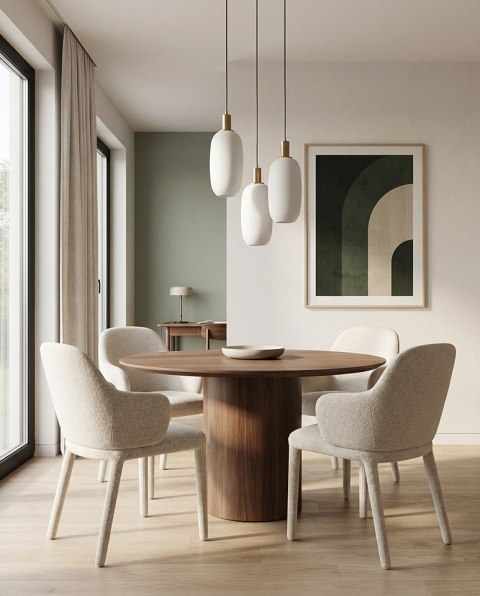 King Home Krzesło AKIRA beżowe