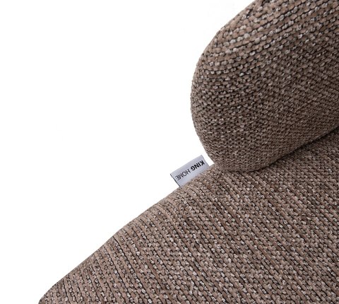 King Home Krzesło AKIRA brązowe