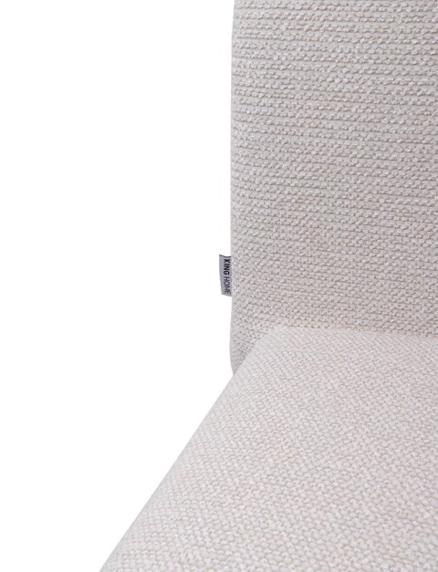 King Home Krzesło ALYA beżowe