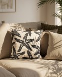 King Home Poduszka dekoracyjna SHP STARFISH beżowa / szara