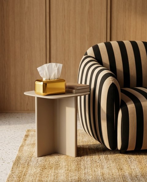 King Home Pojemnik dekoracyjny SHP GOLDEN złoty