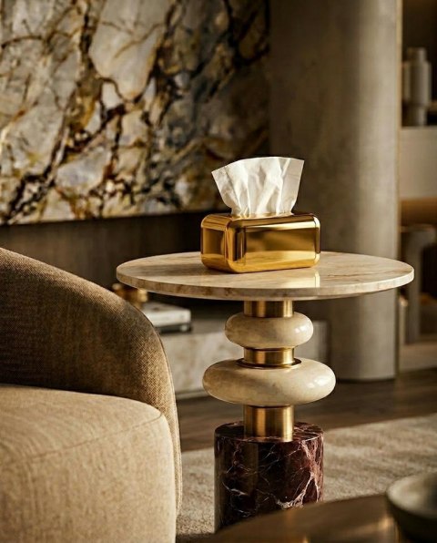 King Home Pojemnik dekoracyjny SHP GOLDEN złoty