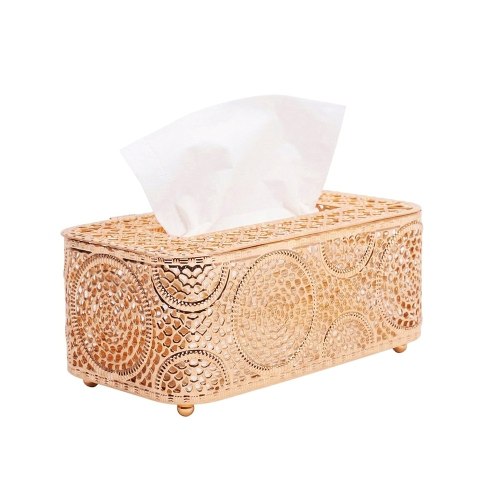 King Home Pojemnik na chusteczki SHP MAISON złoty