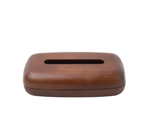 King Home Pojemnik na chusteczki SHP WOODIE brązowy