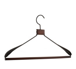 King Home Zestaw 4 wieszaków SHP SOLID czarny