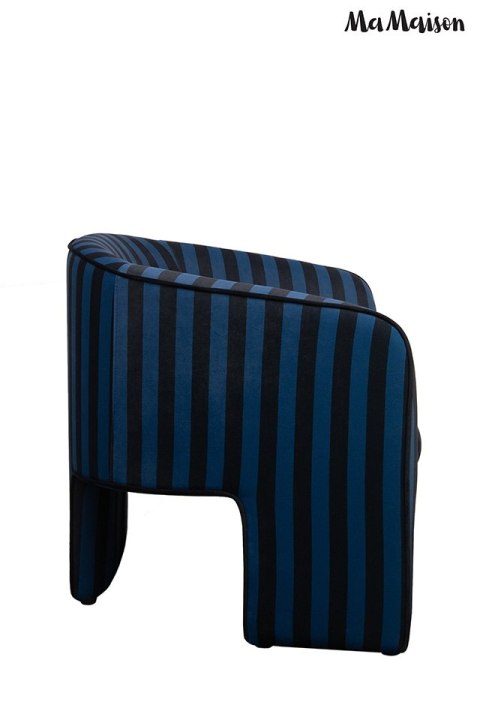 MaMaison MaMaison fotel JOLIE niebieski / czarny