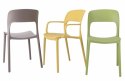 Intesi Krzesło Flexi białe tworzywo PP ergonomiczne i stabilne do jadalni kuchni restauracji na taras Intesi Krzesło Flexi białe tworzywo PP ergonomiczne i stabilne do jadalni kuchni restauracji na taras