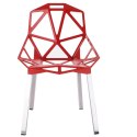 D2.DESIGN Krzesło Gap czerwone D2.DESIGN Krzesło Gap czerwone