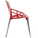 D2.DESIGN Krzesło Gap czerwone D2.DESIGN Krzesło Gap czerwone