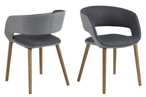 ACTONA Krzesło Grace light/dark grey ACTONA Krzesło Grace light/dark grey