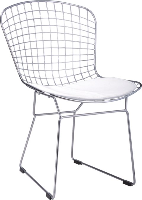 D2.DESIGN Krzesło Harry biała poduszka D2.DESIGN Krzesło Harry biała poduszka