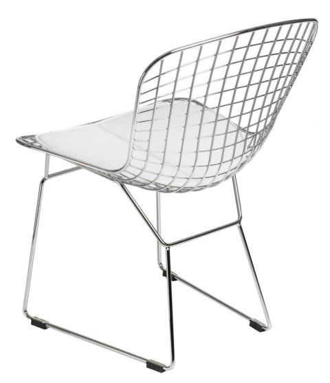 D2.DESIGN Krzesło Harry biała poduszka D2.DESIGN Krzesło Harry biała poduszka