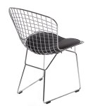D2.DESIGN Krzesło Harry czarna poduszka D2.DESIGN Krzesło Harry czarna poduszka