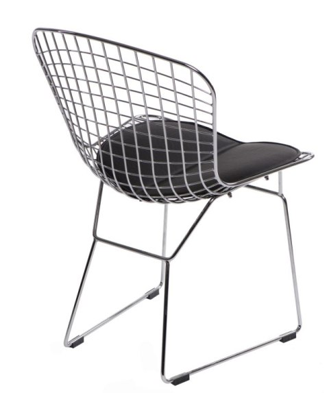 D2.DESIGN Krzesło Harry czarna poduszka D2.DESIGN Krzesło Harry czarna poduszka