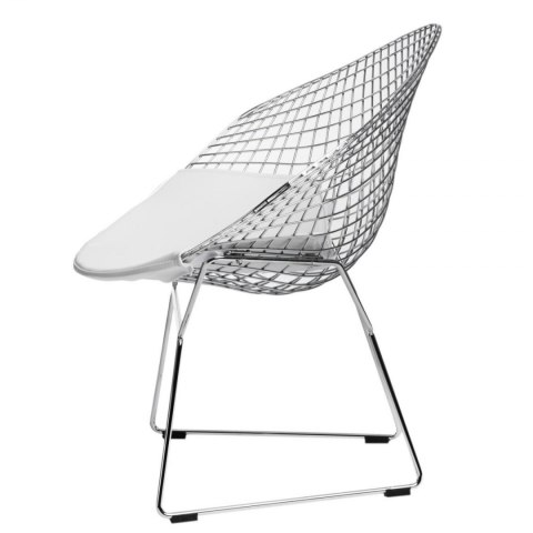 D2.DESIGN Krzesło HarryArm biała poduszka D2.DESIGN Krzesło HarryArm biała poduszka