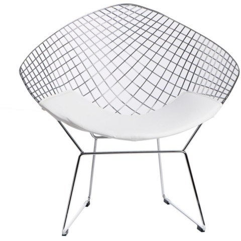 D2.DESIGN Krzesło HarryArm biała poduszka D2.DESIGN Krzesło HarryArm biała poduszka