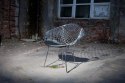 KRZESŁO Z PODŁOKIETNIKAMI Harry Arm D2.DESIGN CZARNA PODUSZKA EKOSKÓRA STELAŻ METALOWY CHROMOWANY KRZESŁO Z PODŁOKIETNIKAMI Harry Arm D2.DESIGN CZARNA PODUSZKA EKOSKÓRA STELAŻ METALOWY CHROMOWANY