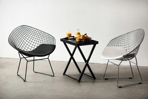 KRZESŁO Z PODŁOKIETNIKAMI Harry Arm D2.DESIGN CZARNE METAL LAKIEROWANY PODUSZKA EKOSKÓRA CZARNA MOCOWANA NA RZEPY KRZESŁO Z PODŁOKIETNIKAMI Harry Arm D2.DESIGN CZARNE METAL LAKIEROWANY PODUSZKA EKOSKÓRA CZARNA MOCOWANA NA RZEPY
