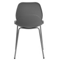 Simplet Krzesło Layer 4 szare mat tworzywo PP nogi metal malowany proszkowo do restauracji jadalni kuchni recepcji Simplet Krzesło Layer 4 szare mat tworzywo PP nogi metal malowany proszkowo do restauracji jadalni kuchni recepcji