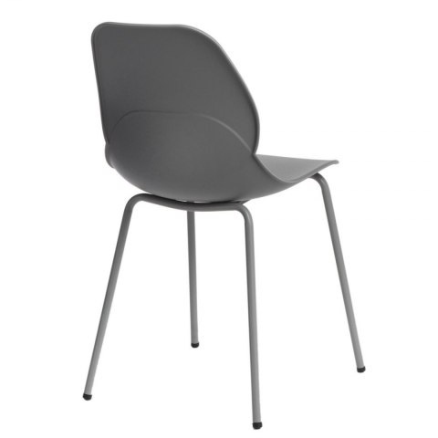 Simplet Krzesło Layer 4 szare mat tworzywo PP nogi metal malowany proszkowo do restauracji jadalni kuchni recepcji Simplet Krzesło Layer 4 szare mat tworzywo PP nogi metal malowany proszkowo do restauracji jadalni kuchni recepcji