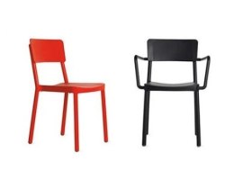 Resol Krzesło Lisboa czerwone