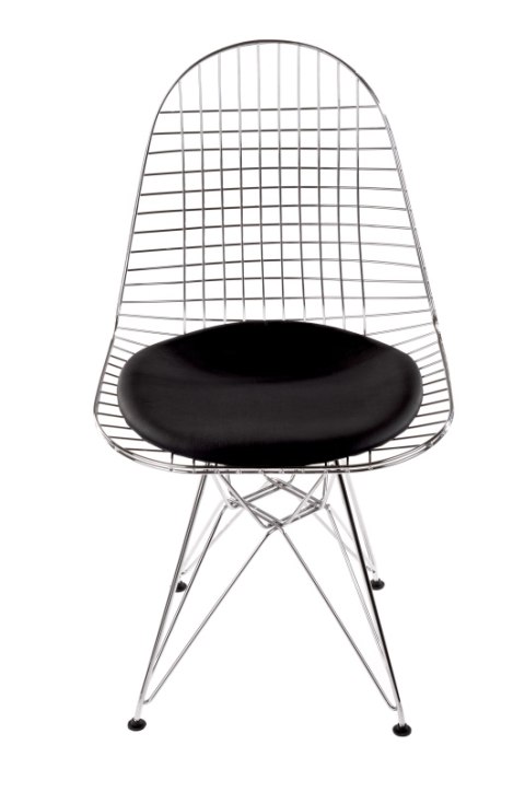 D2.DESIGN Krzesło Net czarna pojedyncza poduszka D2.DESIGN Krzesło Net czarna pojedyncza poduszka