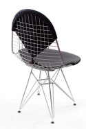 D2.DESIGN Krzesło Net double czarna poduszka D2.DESIGN Krzesło Net double czarna poduszka