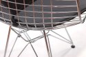 D2.DESIGN Krzesło Net double czarna poduszka D2.DESIGN Krzesło Net double czarna poduszka