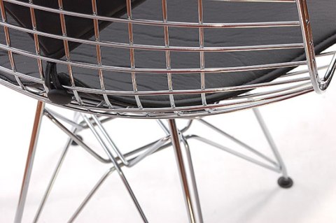 D2.DESIGN Krzesło Net double czarna poduszka D2.DESIGN Krzesło Net double czarna poduszka