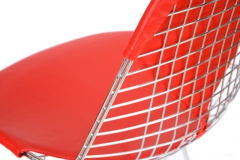 D2.DESIGN Krzesło Net double czerwona poduszka D2.DESIGN Krzesło Net double czerwona poduszka