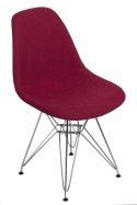 D2.DESIGN Krzesło P016 DSR Duo czerwono szare D2.DESIGN Krzesło P016 DSR Duo czerwono szare