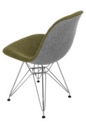 D2.DESIGN Krzesło P016 DSR Duo zielono szare