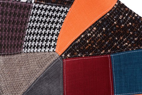 D2.DESIGN Krzesło P016 DSR patchwork kolorowy D2.DESIGN Krzesło P016 DSR patchwork kolorowy