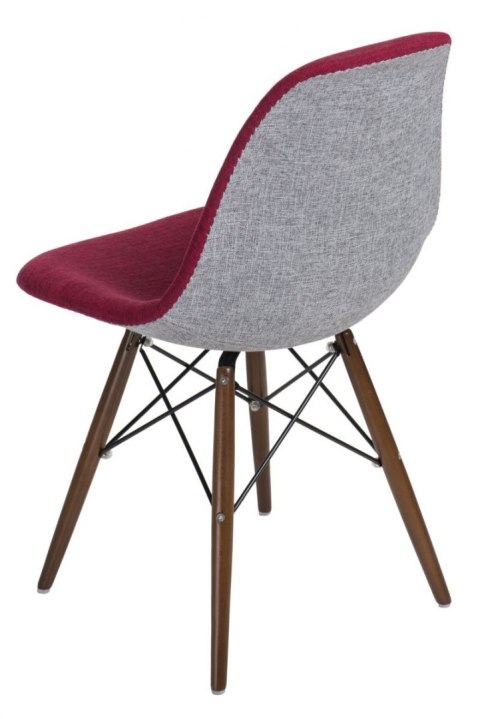D2.DESIGN Krzesło P016W Duo czer. szare /dark D2.DESIGN Krzesło P016W Duo czer. szare /dark