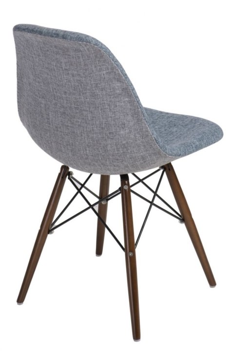 D2.DESIGN Krzesło P016W Duo nieb. szare /dark D2.DESIGN Krzesło P016W Duo nieb. szare /dark