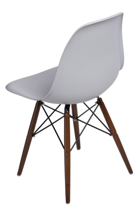 D2.DESIGN Krzesło P016W PP light grey/ dark nogi D2.DESIGN Krzesło P016W PP light grey/ dark nogi