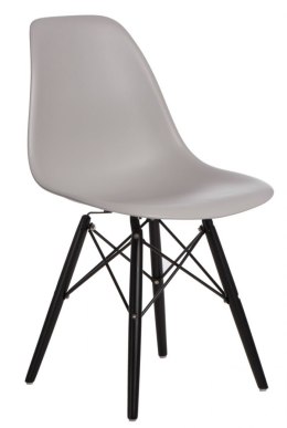 D2.DESIGN Krzesło P016W PP light grey/black