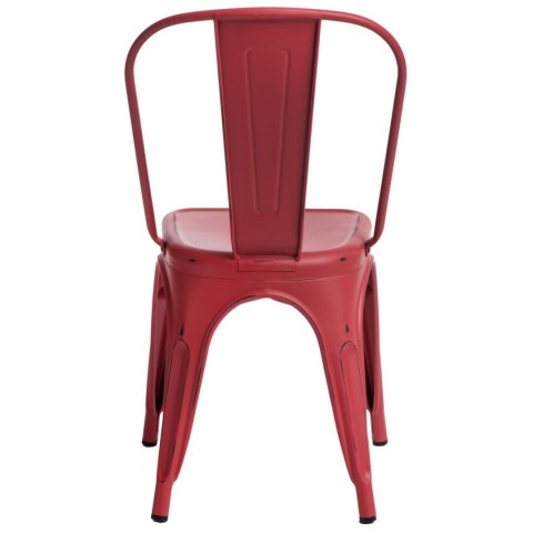 D2.DESIGN Krzesło Paris Antique czerwone D2.DESIGN Krzesło Paris Antique czerwone
