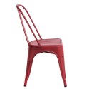 D2.DESIGN Krzesło Paris Antique czerwone D2.DESIGN Krzesło Paris Antique czerwone