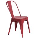 D2.DESIGN Krzesło Paris Antique czerwone D2.DESIGN Krzesło Paris Antique czerwone