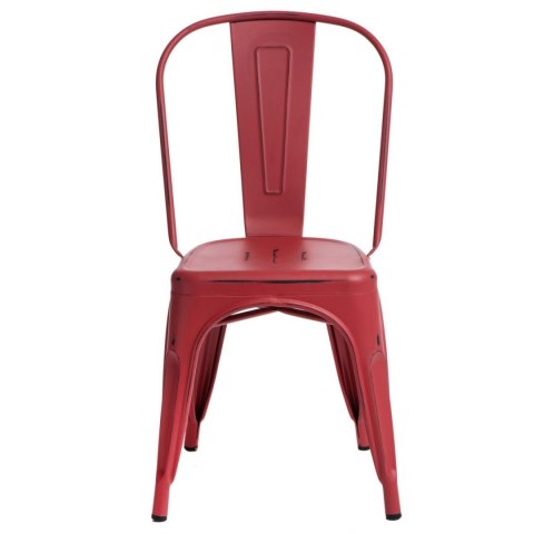 D2.DESIGN Krzesło Paris Antique czerwone D2.DESIGN Krzesło Paris Antique czerwone